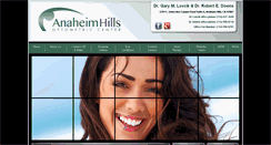 Desktop Screenshot of anaheimhillsvision.com